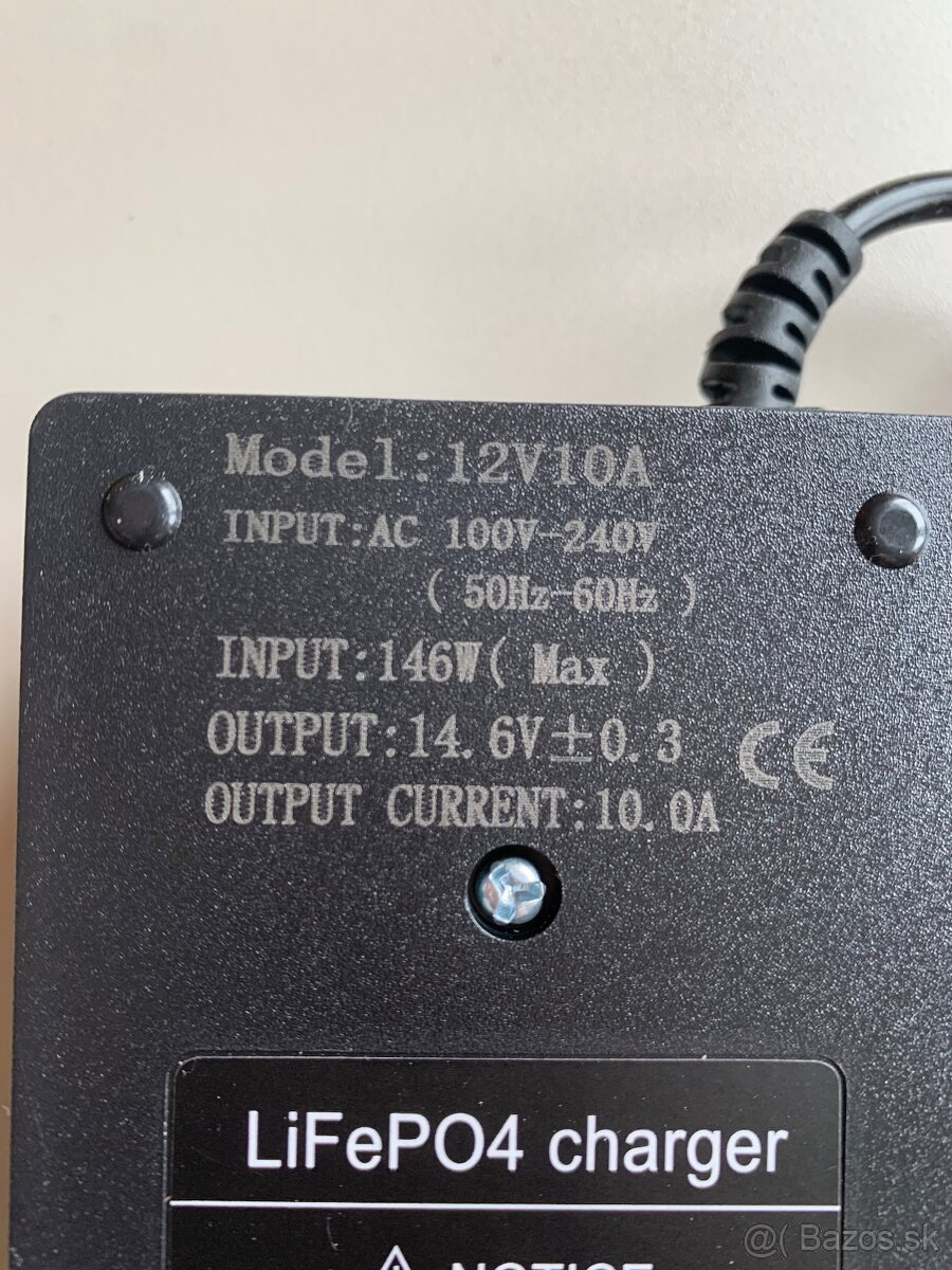 Nabijačka na Batérie LiFePO4 - 2