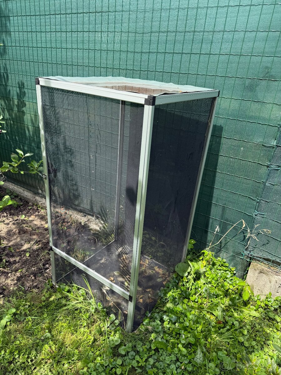 Predam terarium s vybavenim + vonkajsie flexarium - 2