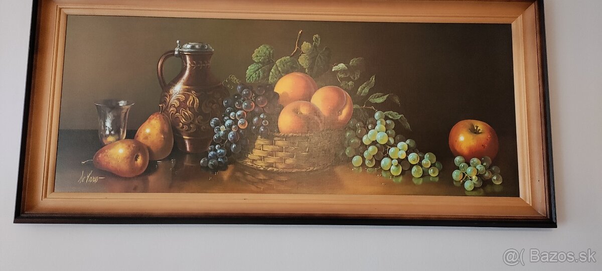 Predám hodiny a obraz. - 2