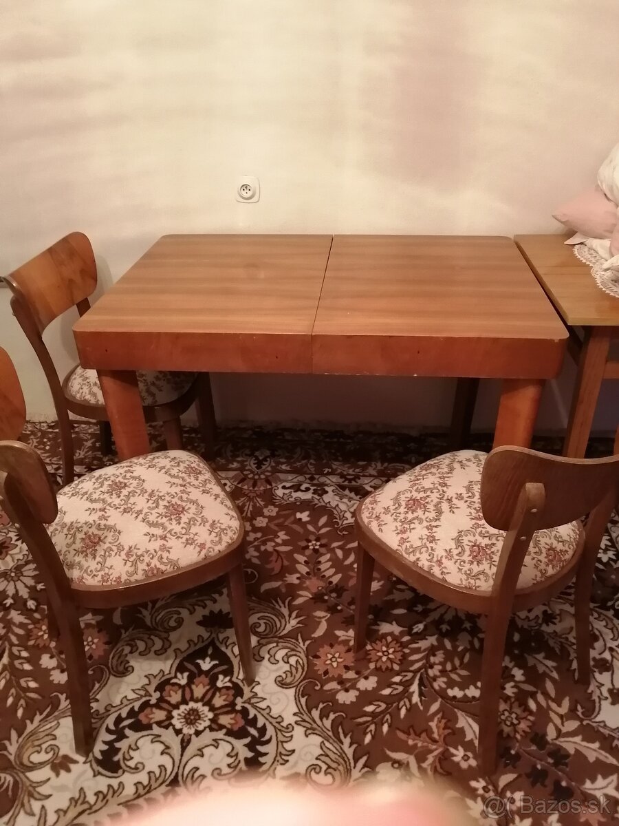 Retro jedálenský stôl - 2