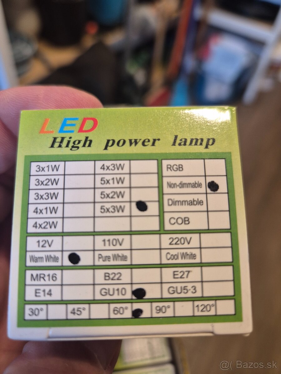 Gu 10 led - 2