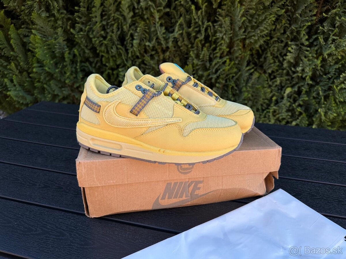 Travis Scott Nike Air Max 1 Saturn Gold/Tea Tree Tenisky - 2