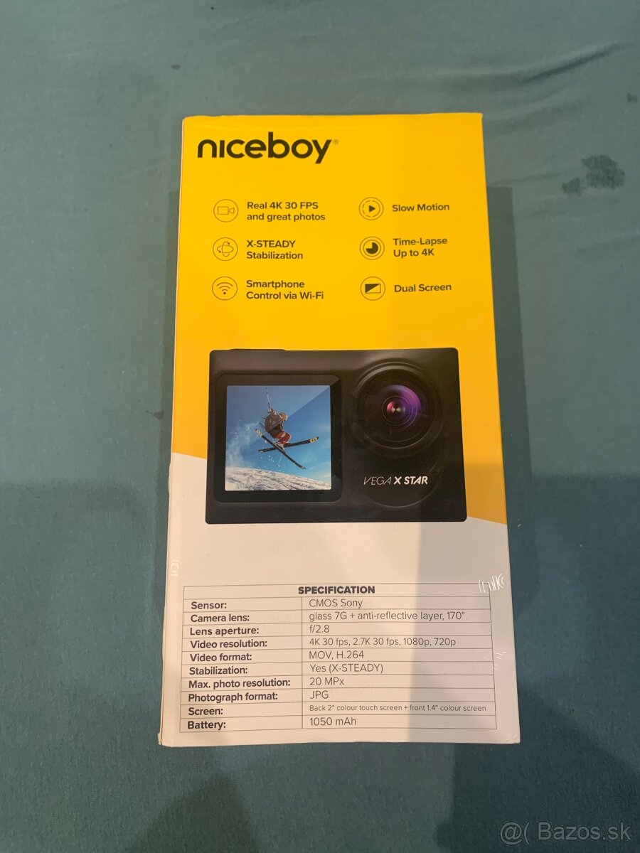 Predám kameru niceboy VEGA X STAR v top stave - 2
