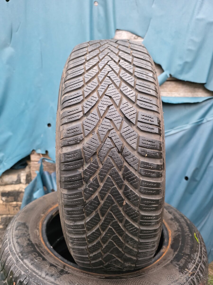 Ponúkame 4 zimné pneumatiky Continental Conti 195/65 R15 - 2