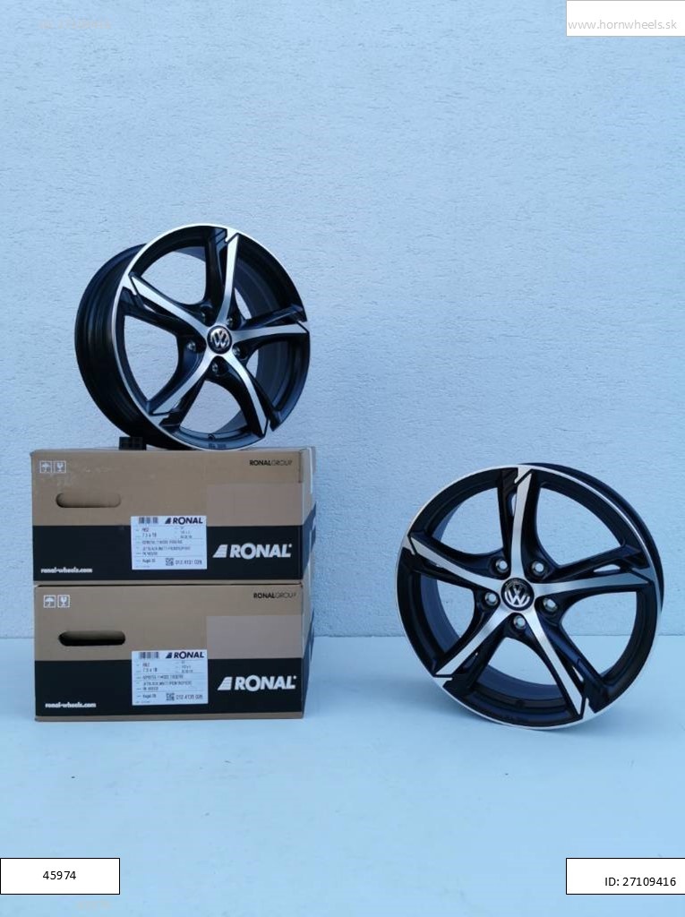 Vw Multivan alu disky Ronal 5X120 7,5X18 ET52 1218