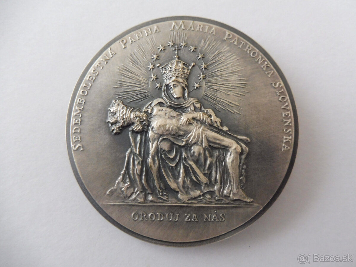 Medaila Ján Sokol trnavský arcibiskup, W.Schiffer - 2