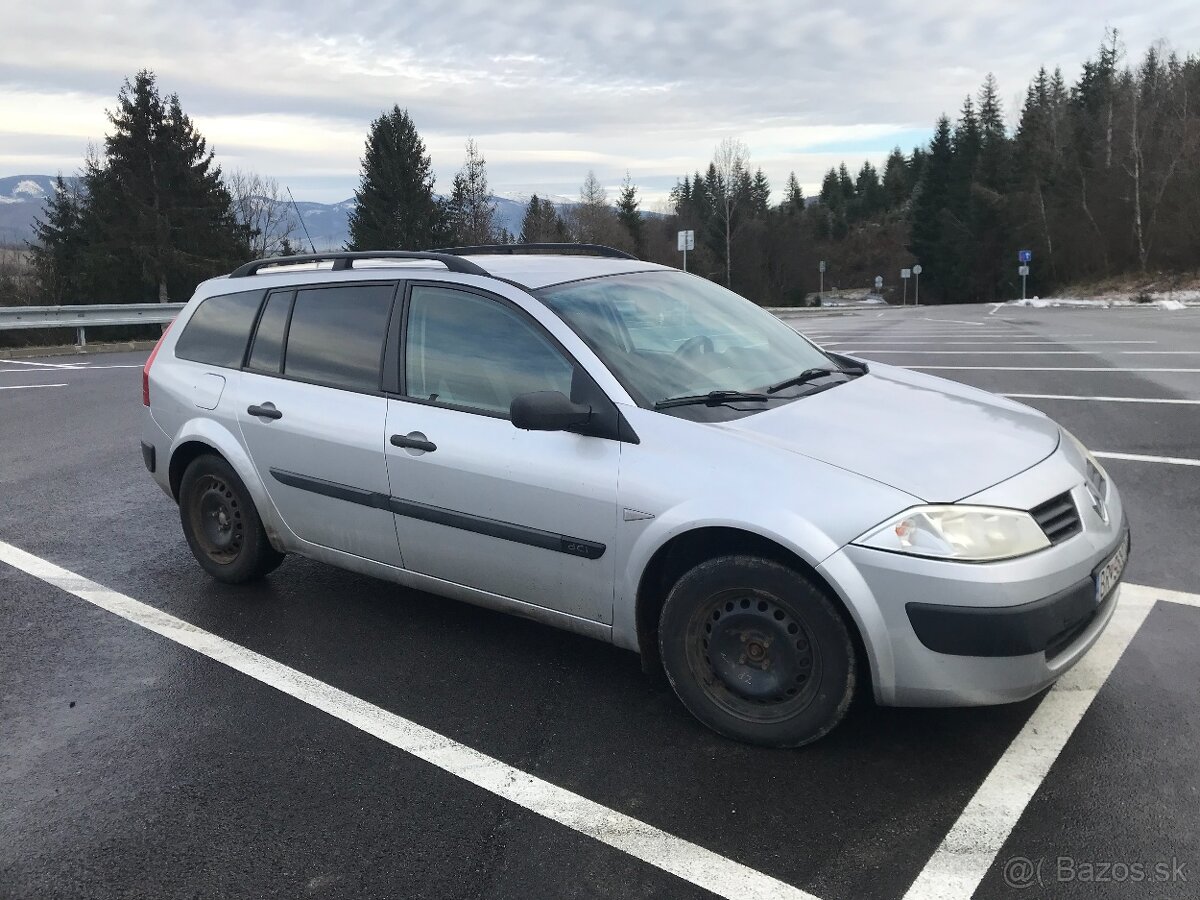 Predám Renault Megane 1.5 dCi, r.v. 2005, STK+EK do 5/2027 - 2