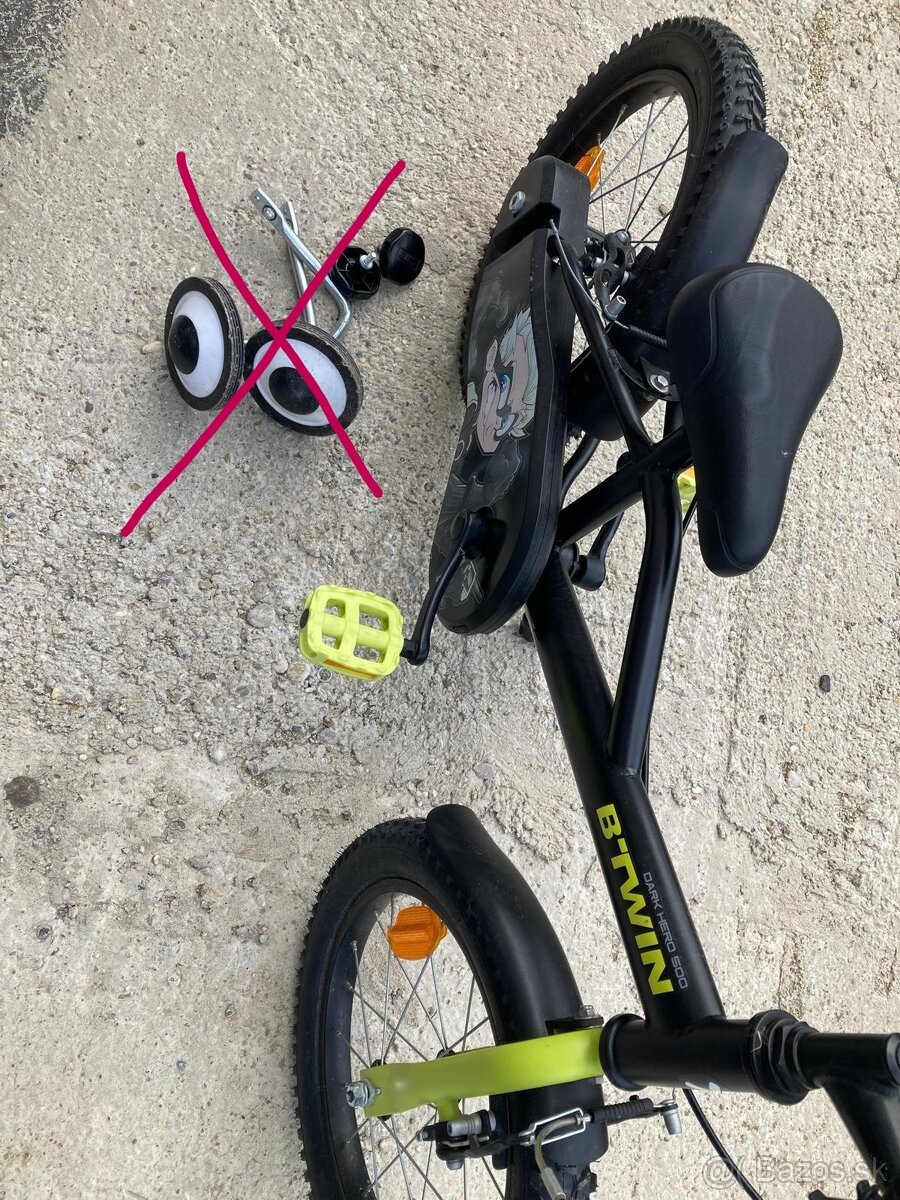 Detský bicykel B-Twin 16" - 2