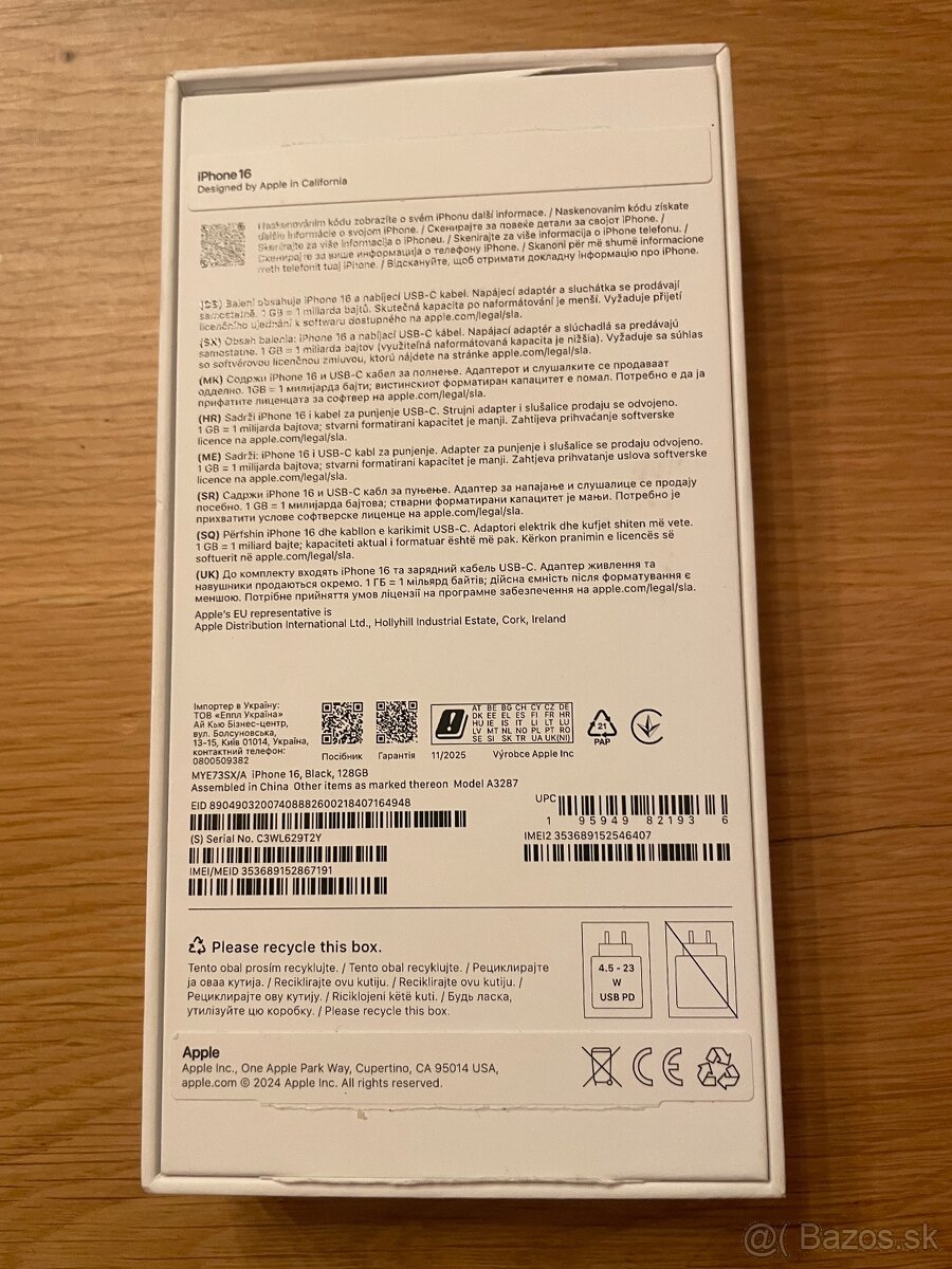 IPHONE 16 128GB BLACK - 2