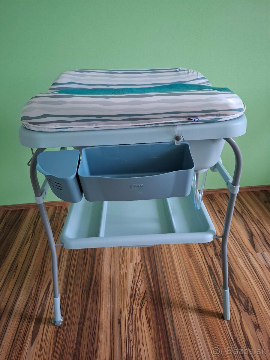 Prebaľovací pult a vanička Chicco - 2