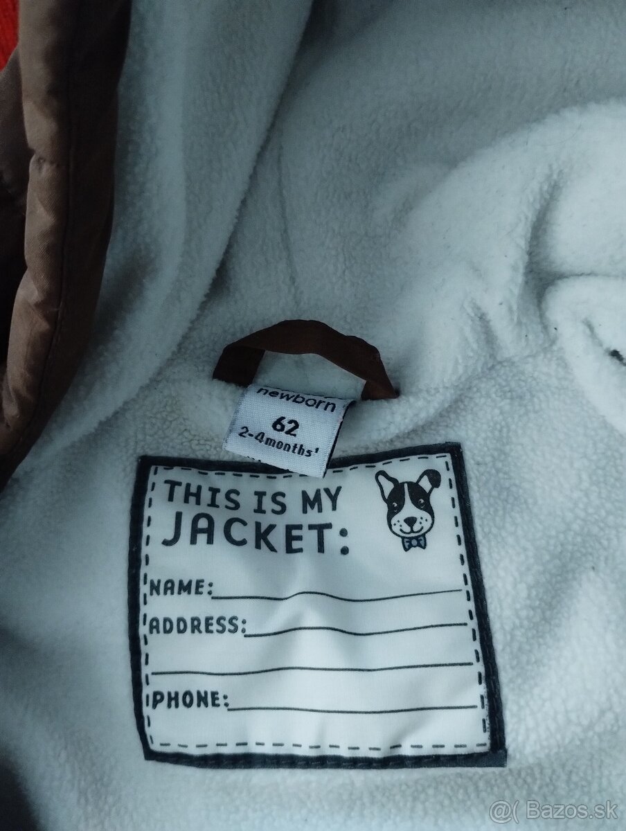 Zimný overal+zimná čiapka RADA - 2