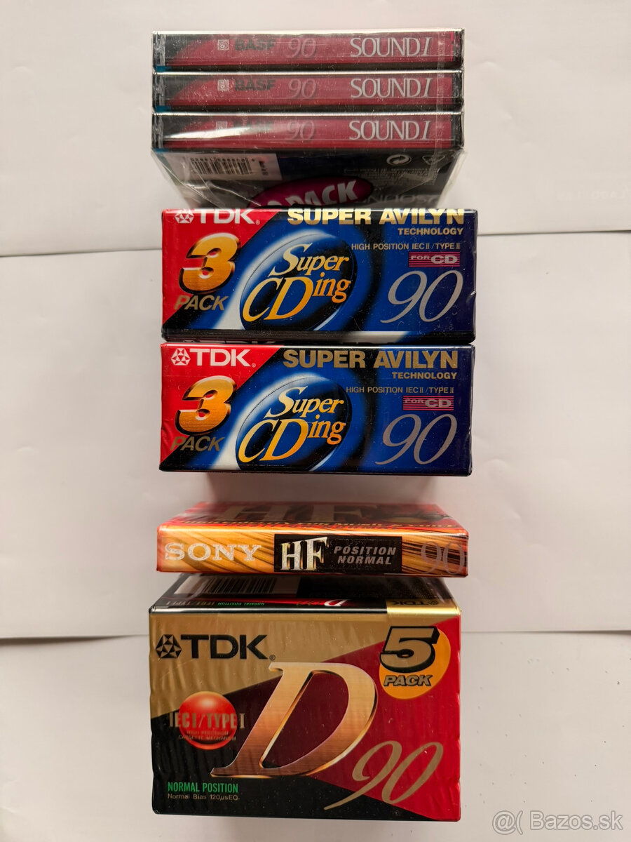 Predám zabalené nové kazety - 2