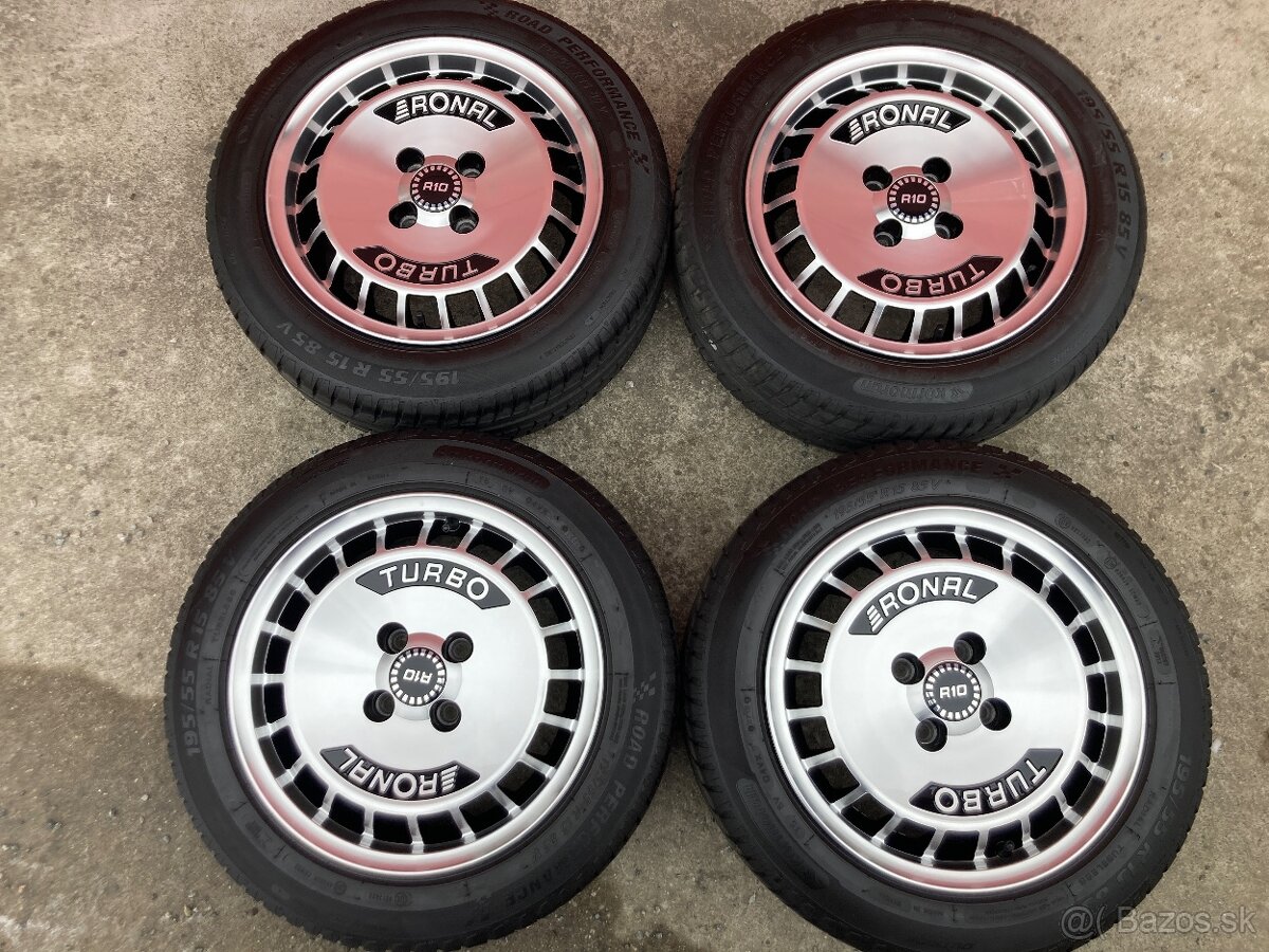 Ronal R15 4x100 - nové disky - 2
