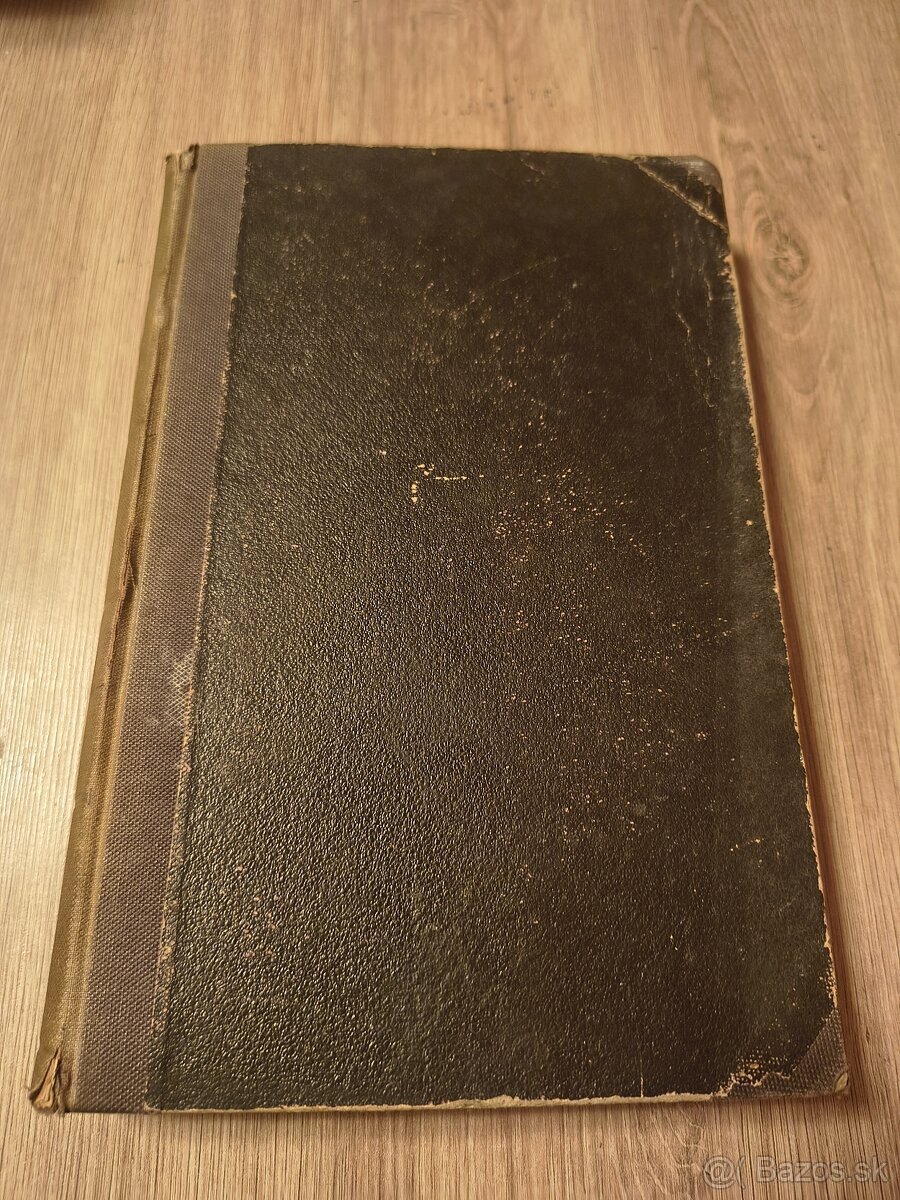 Starožitná Kniha 1875 - 2