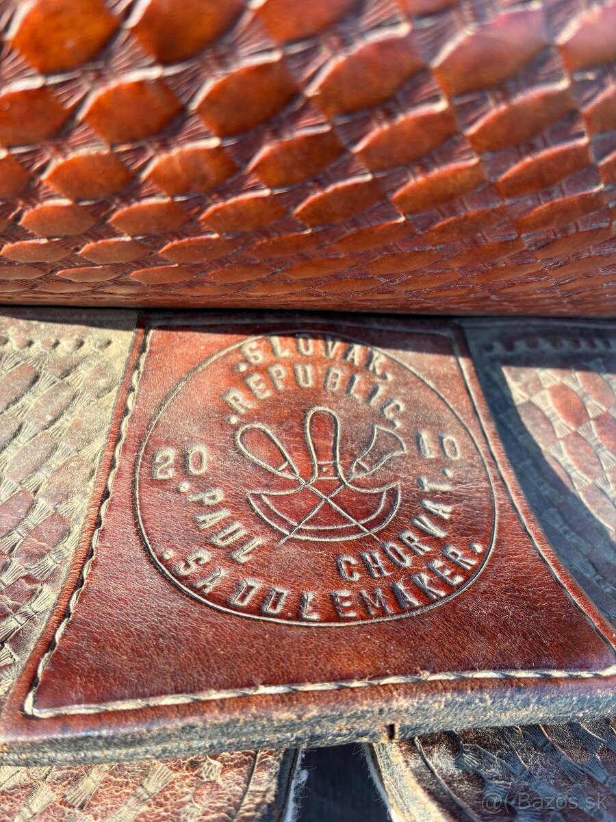 Westernové sedlo Wade (extra široké) - 2