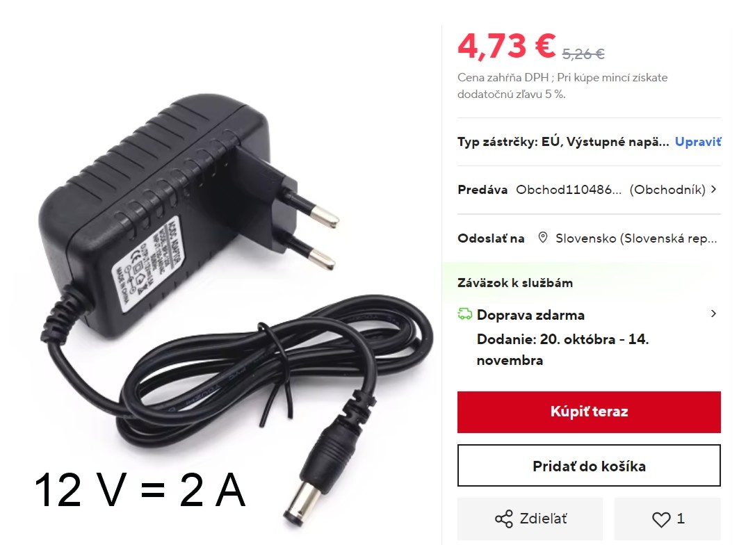 Adaptér nabíjačka - 2