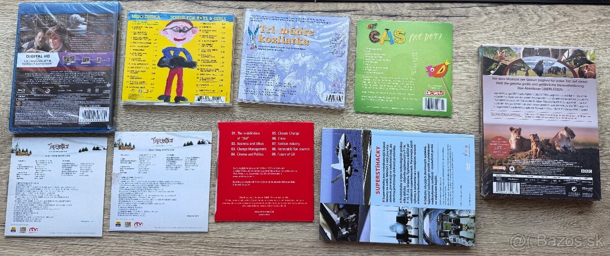CD a DVD pre deti - 2