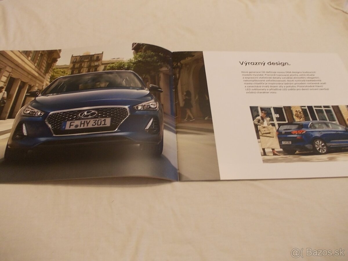 HYUNDAI i30 i40 - sada prospektů - 2