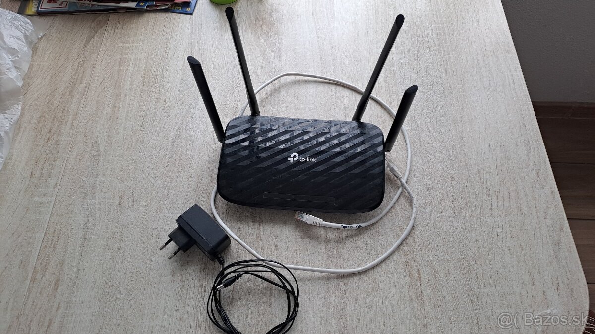 Wi-Fi router, 300 Mbps/867 Mbps, AC1200, TP-LINK "Archer C6 - 2
