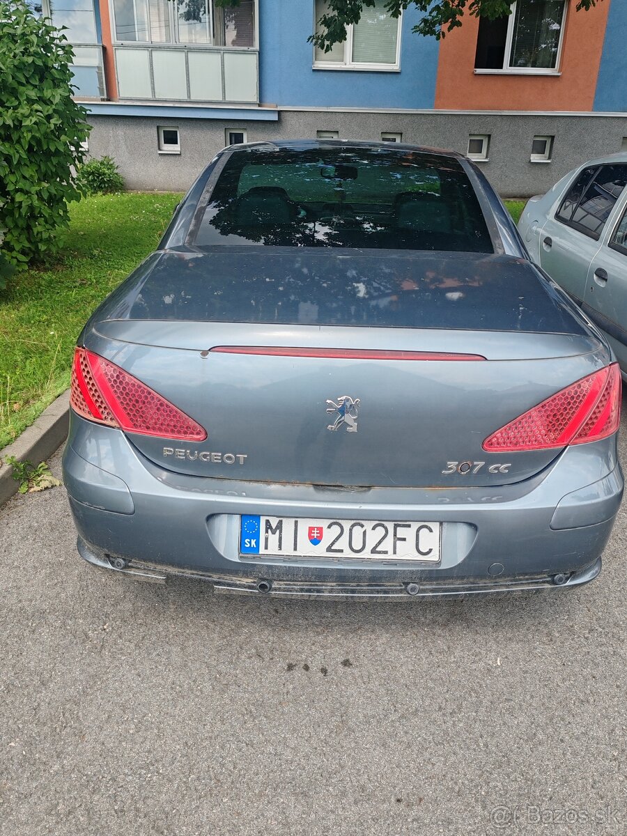 rozpredám Peugeot 307 CC - 2