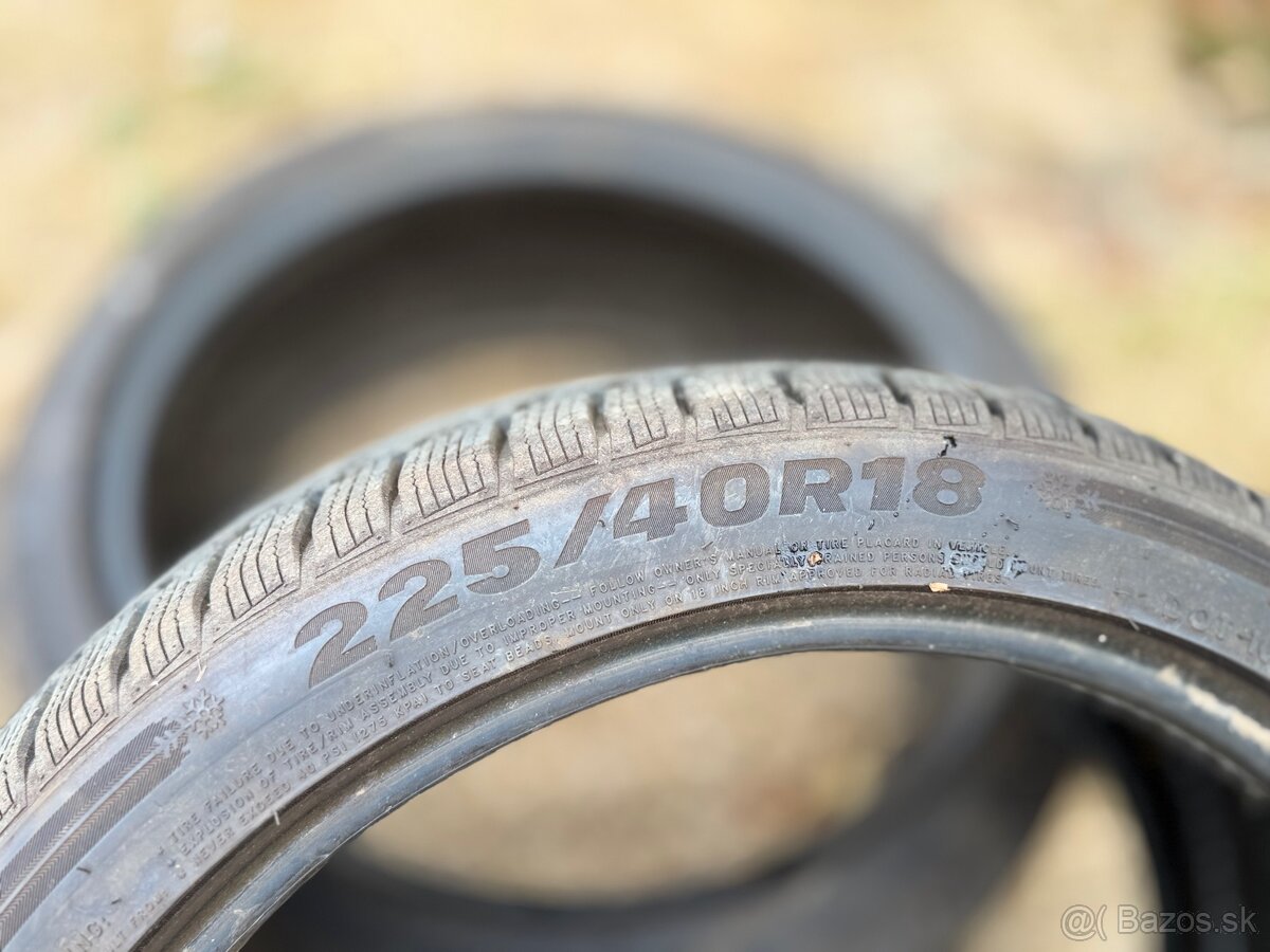 225/40 r18 zimné pneumatiky - 2