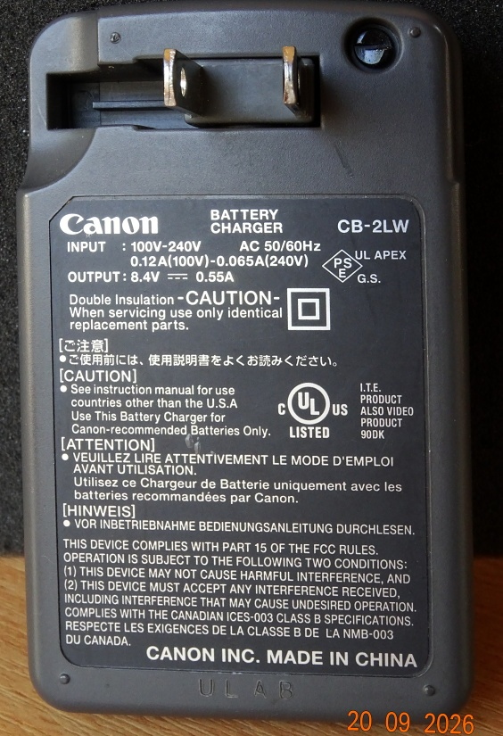 Nabíjačka Canon CB-2LW - 2