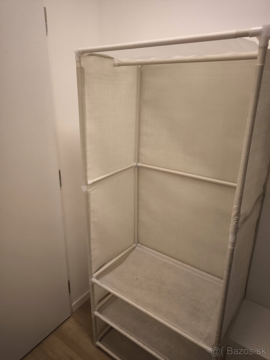 Látková šatníková skrinka - 2