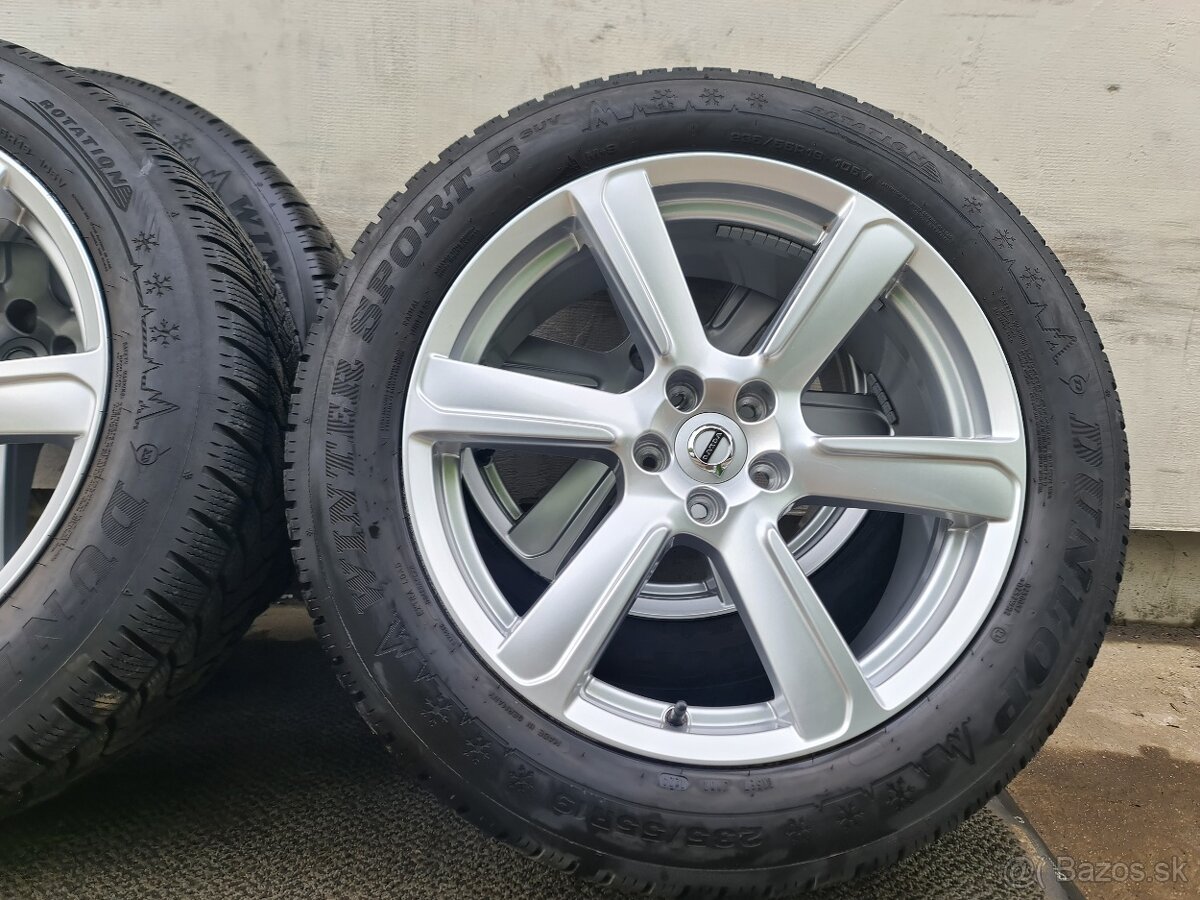 ZIMNA SADA 5X108 R19 + ZIMME PNEU 235/55 R19 - 2