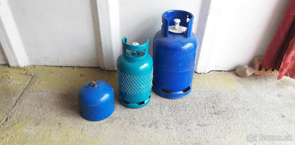 PROPANBUTAN plyn + flasa / bomba 2kg - 2