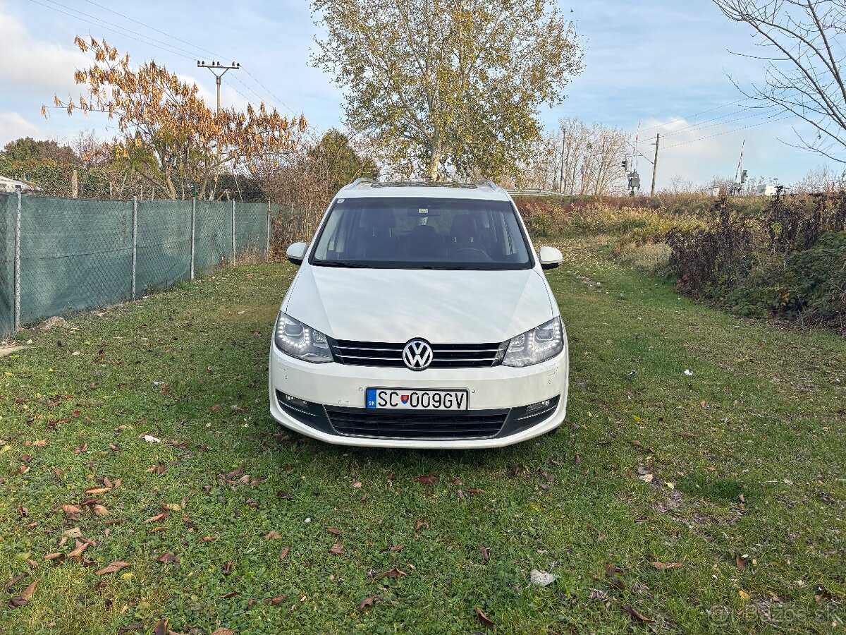 Volkswagen Sharan 2.0.TDI, 125kw, 7 miestny, panoráma,ťažné - 2