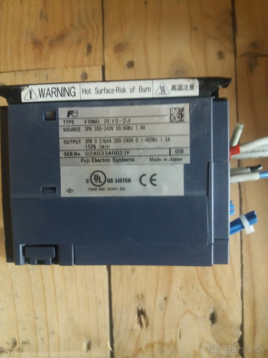 Frekvenčný menič Fuji Electric FRENIC-Multi FRNO 2E1S-2J - 2
