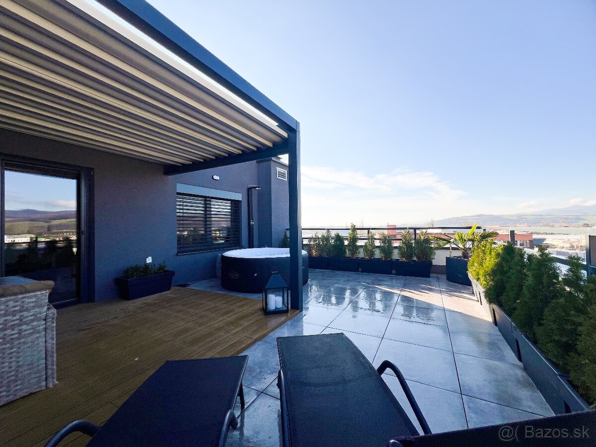 EXKLUZÍVNY 3i byt s terasou 44m,garážové a vonkajšie státie - 2