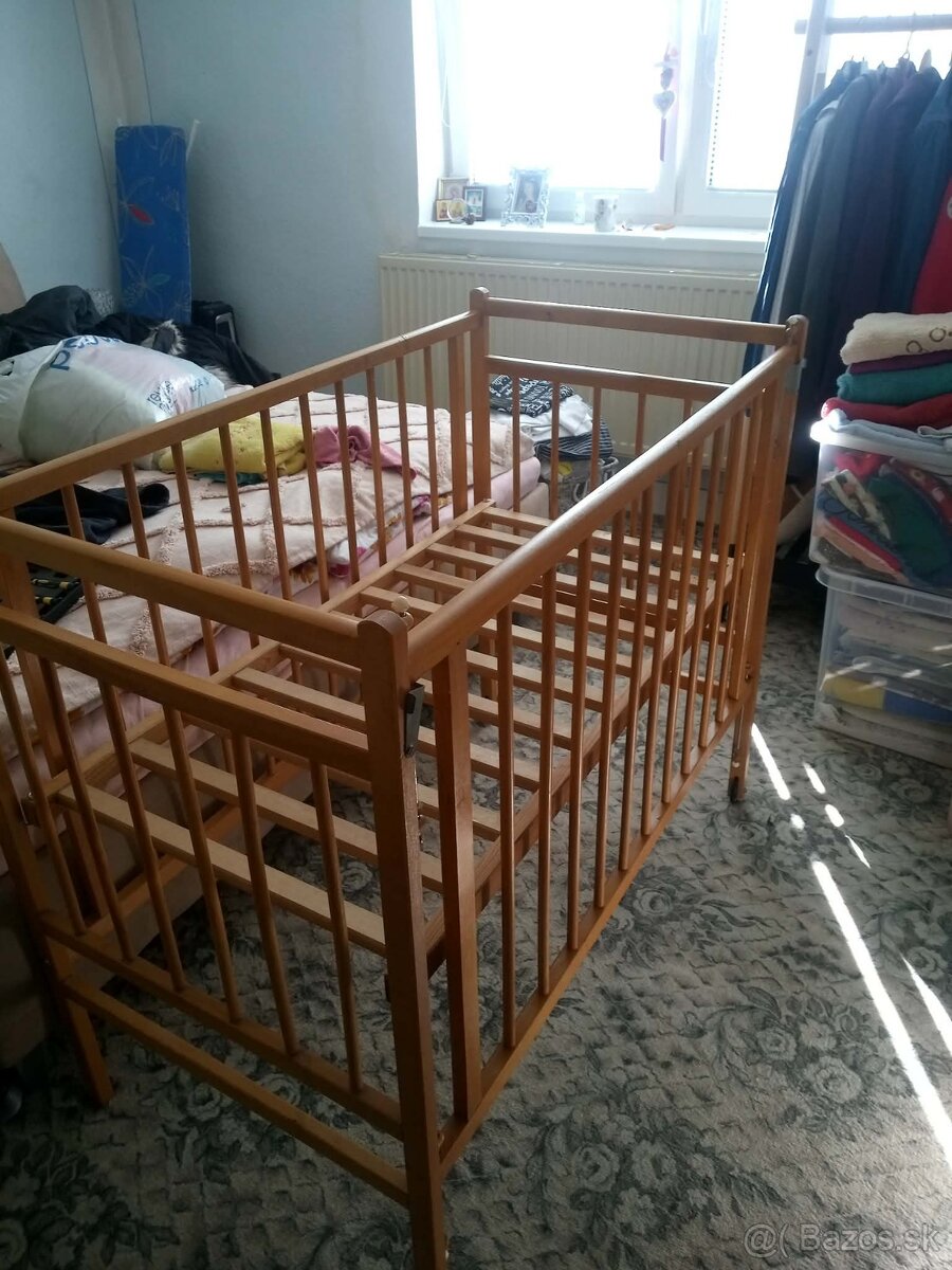 Predám retro detskú postieľku - 2