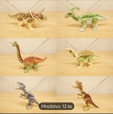 Dinosaury sada 12 ks-Jursky svet - 2