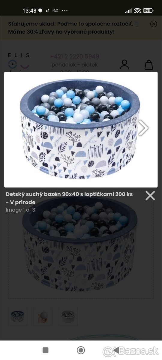 Suchý bazén ako nový - 2