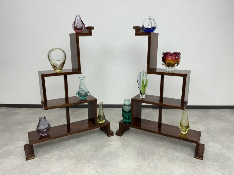 Art deco etážové stojany - 2