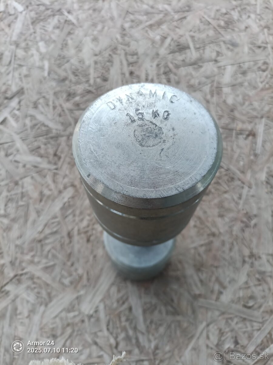 Jednoručná činka Dynamic 15kg - 2