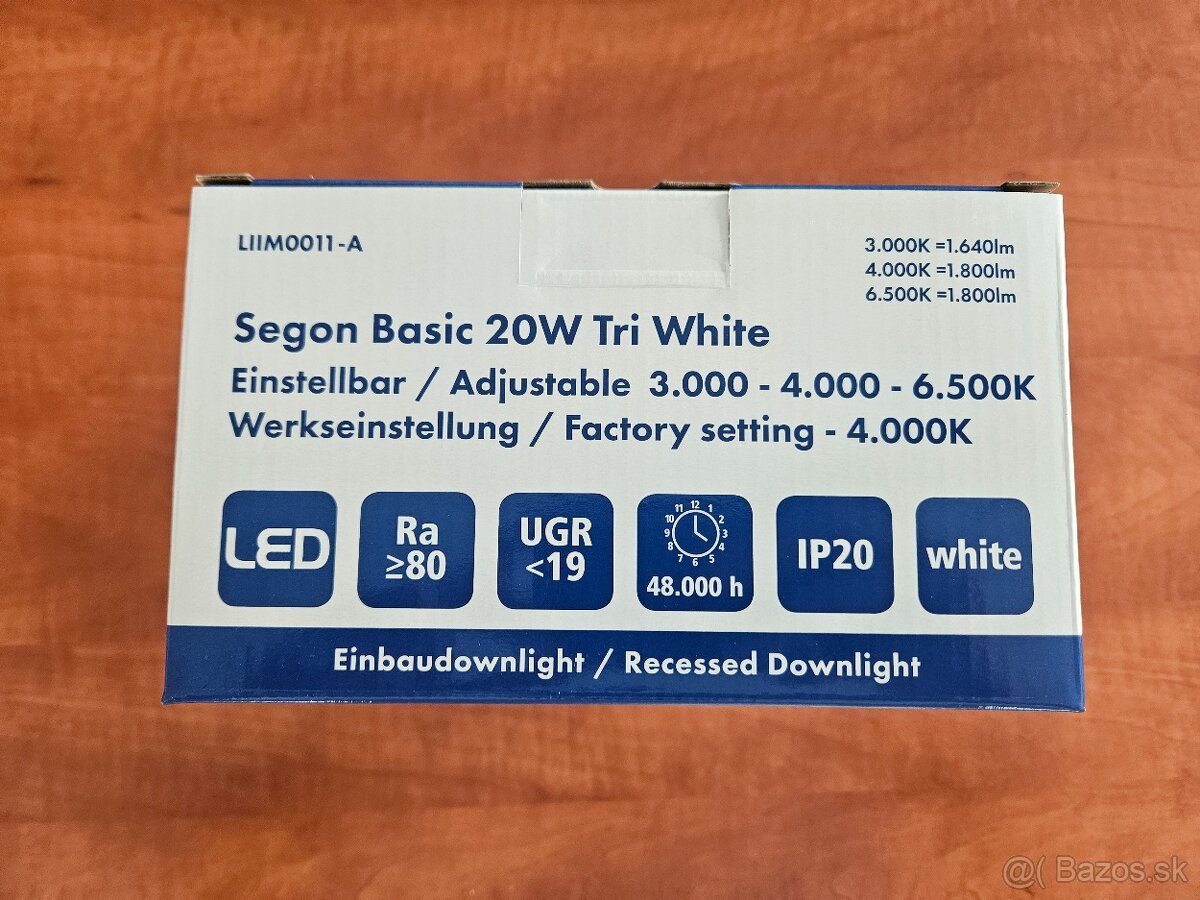 Bodové svetlo Segon Basic 20W CCT 3K 4K 6K - 2