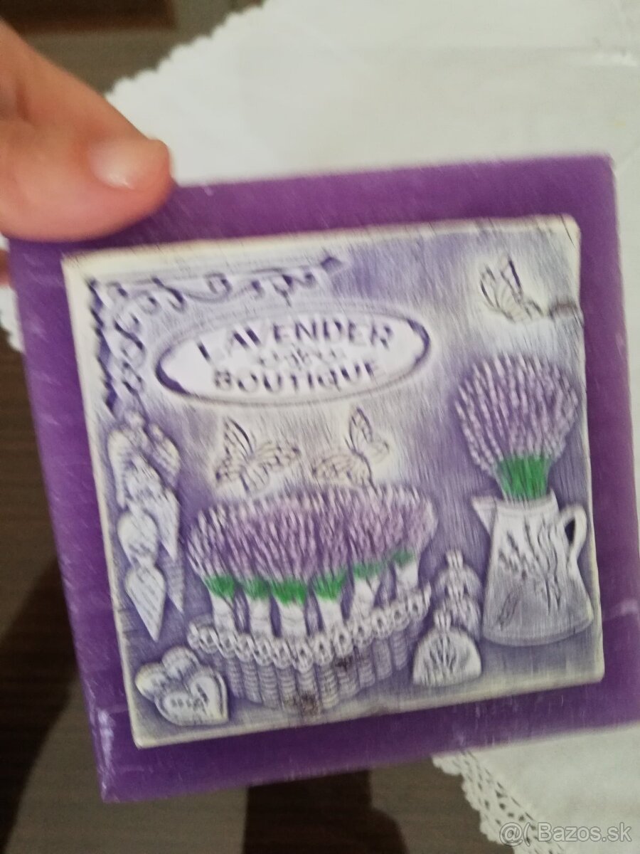 Levanduľový svietnik - 2