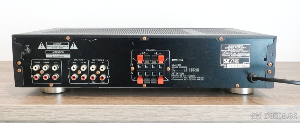 PIONEER A-229 STEREO AMPLIFIER (Zosilnovac) - 2