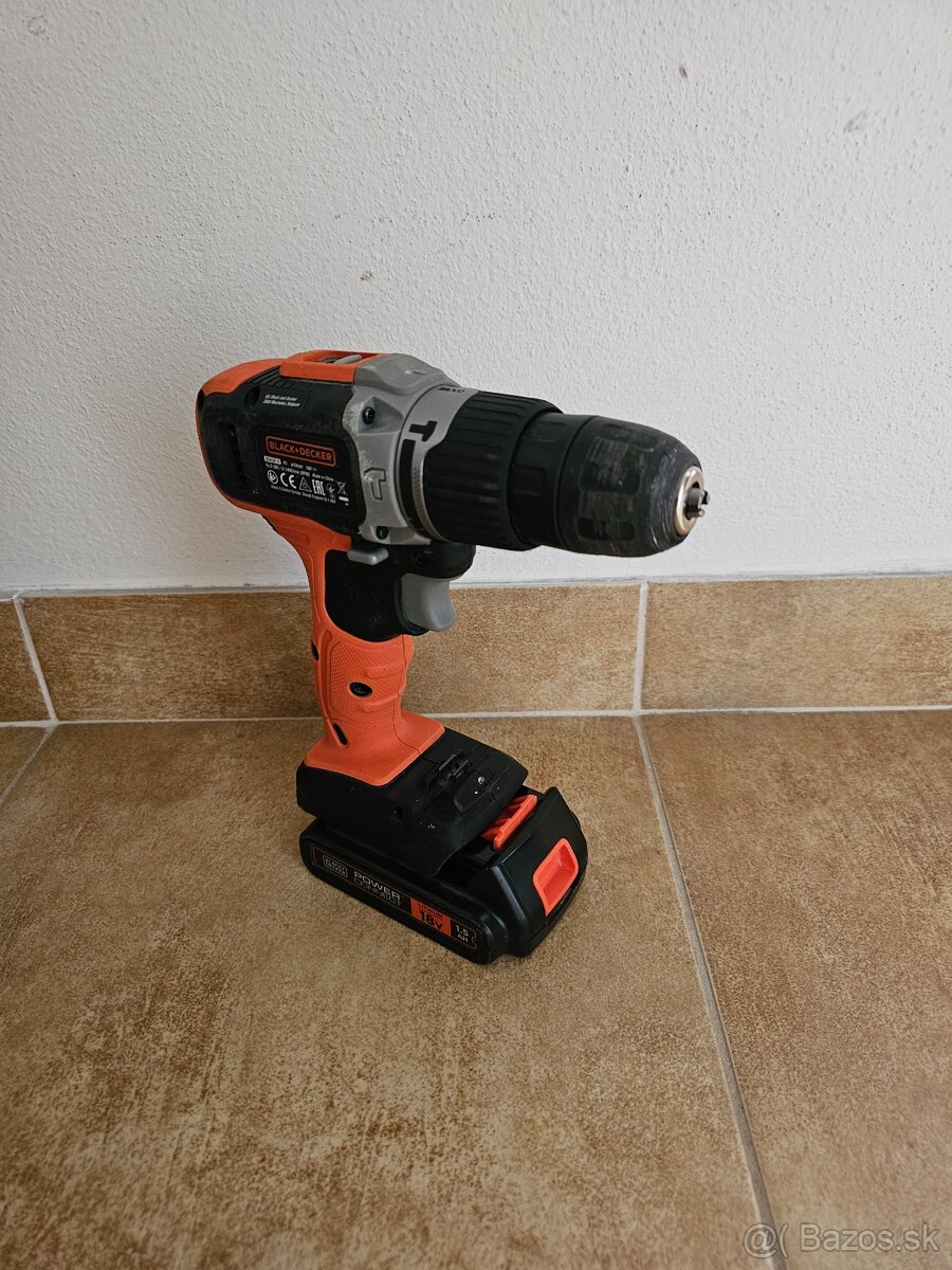 Aku príklepový skrutkovač 18v - 2