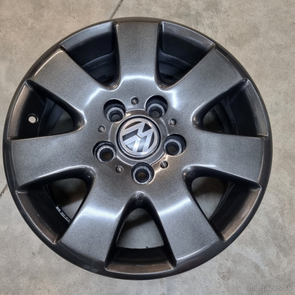 Hliníkové Volkswagen disky 5x120 R16 6,5J ET51 - 2