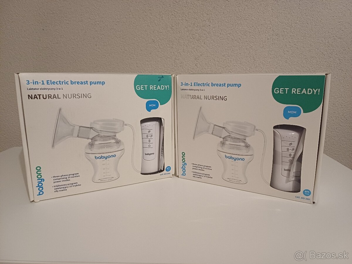 Predám elektrickú odsávačku mlieka (mám 2 kusy) - 2