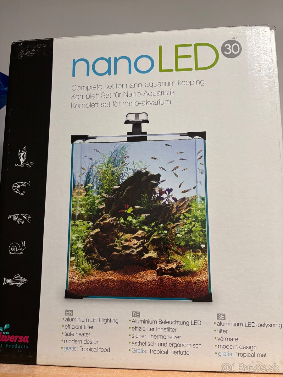 Predám akvárium 30L - 2