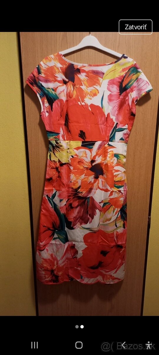 Krásne nové kvetinové šaty vel.uni S až L - 2