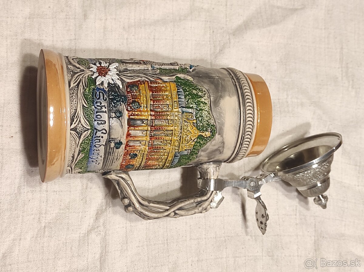 Keramický pivný pohár - 2