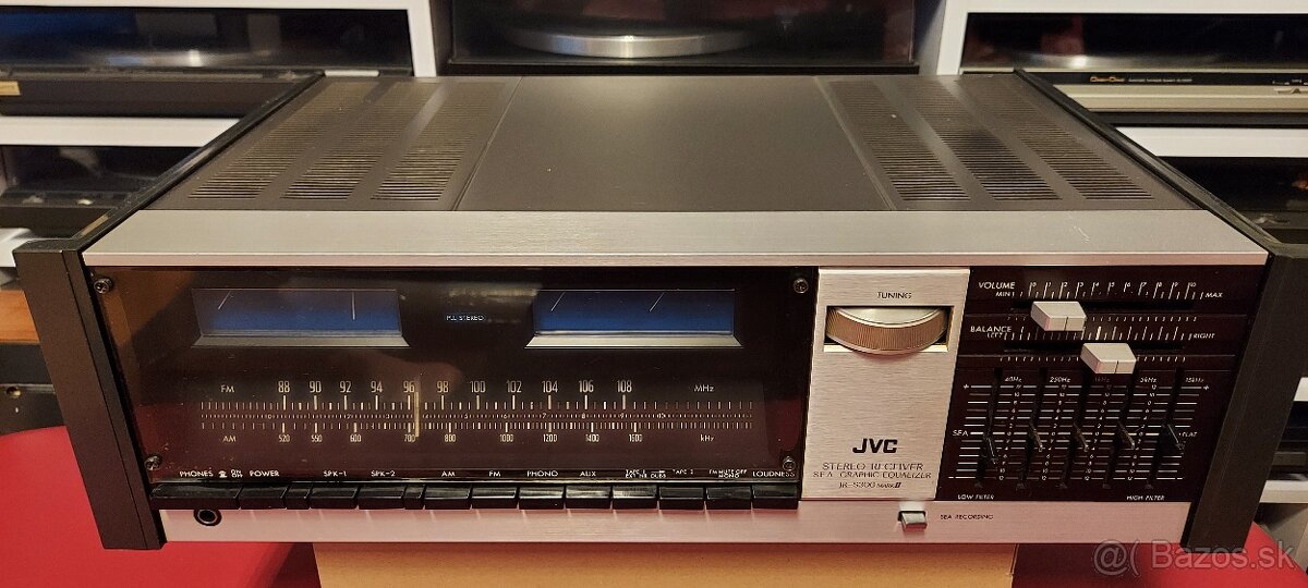Predám vintage receiver JVC JR-S300 mark II - 2