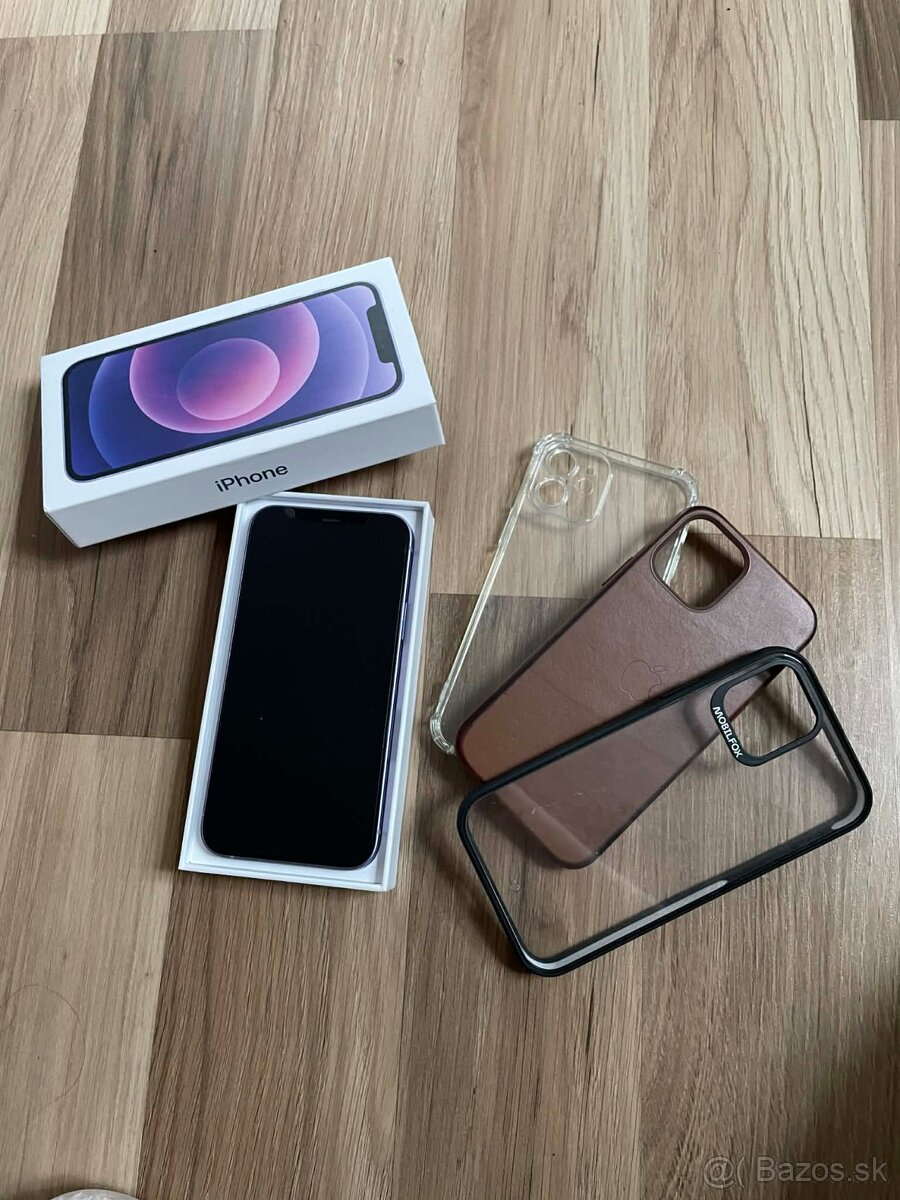 iPhone 12 fialový - 2