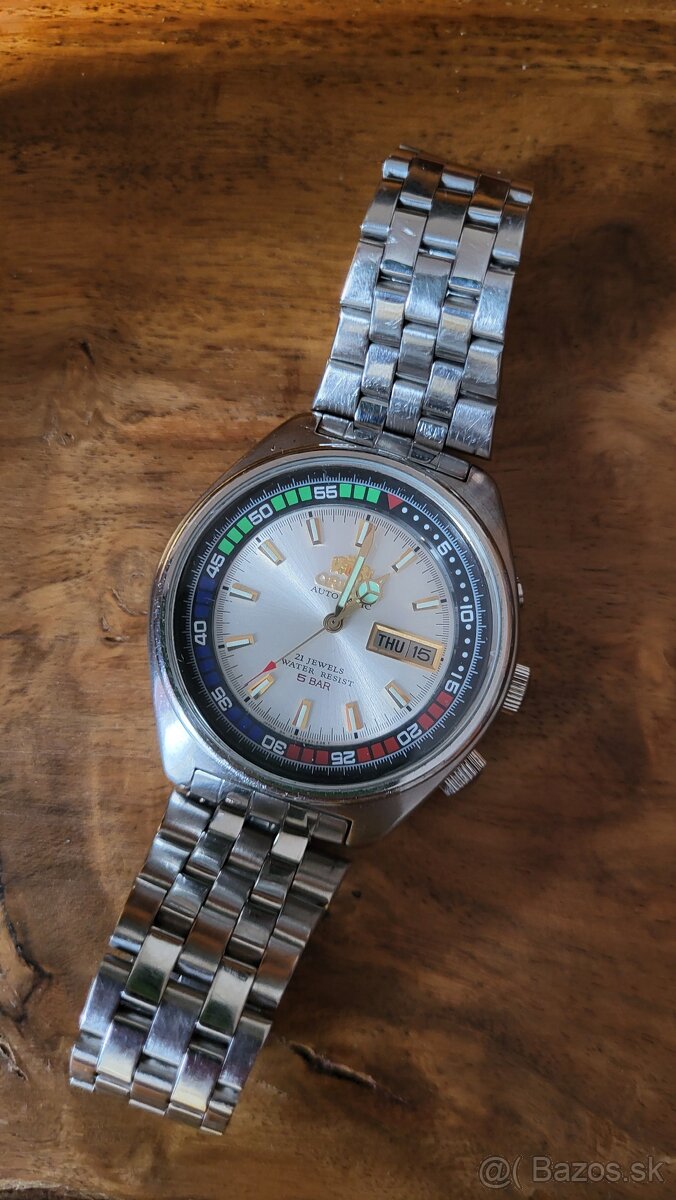 Predám Orient Day/Date World Timer Automatic - 2