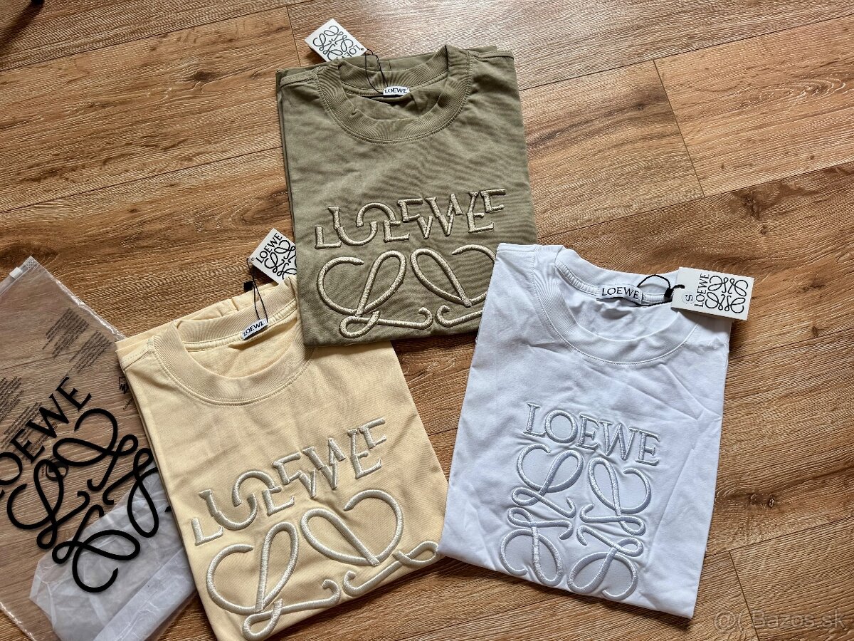 Bavlnené tričko LOEWE Skladom - 2
